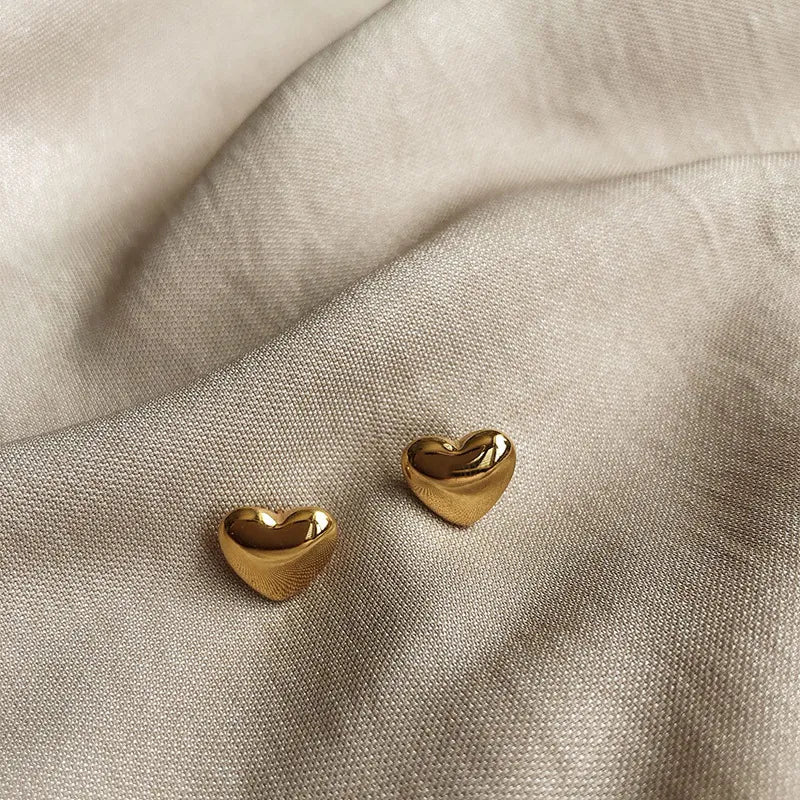 Aretes de corazón mini