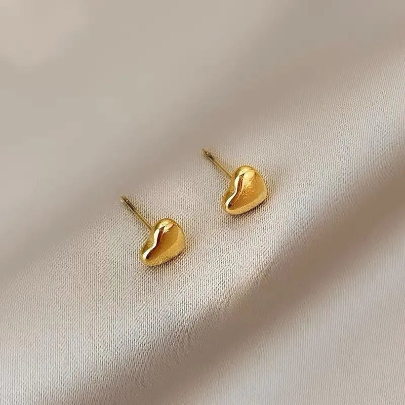 Aretes de corazón mini