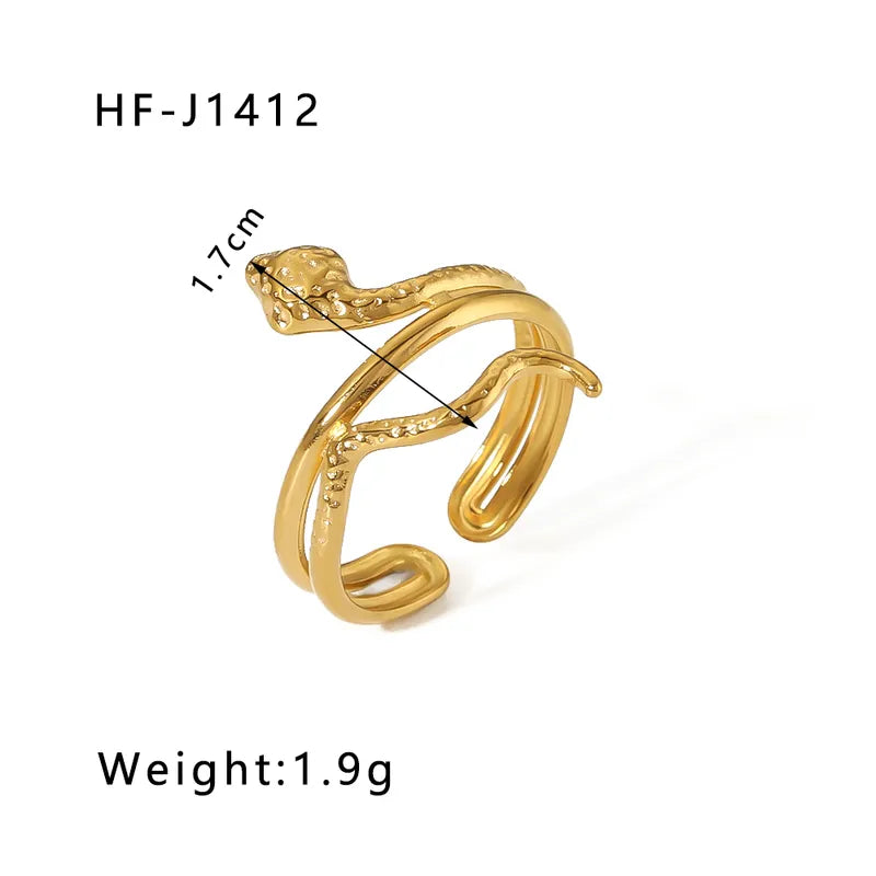 Anillo Ajustable "Vipera"