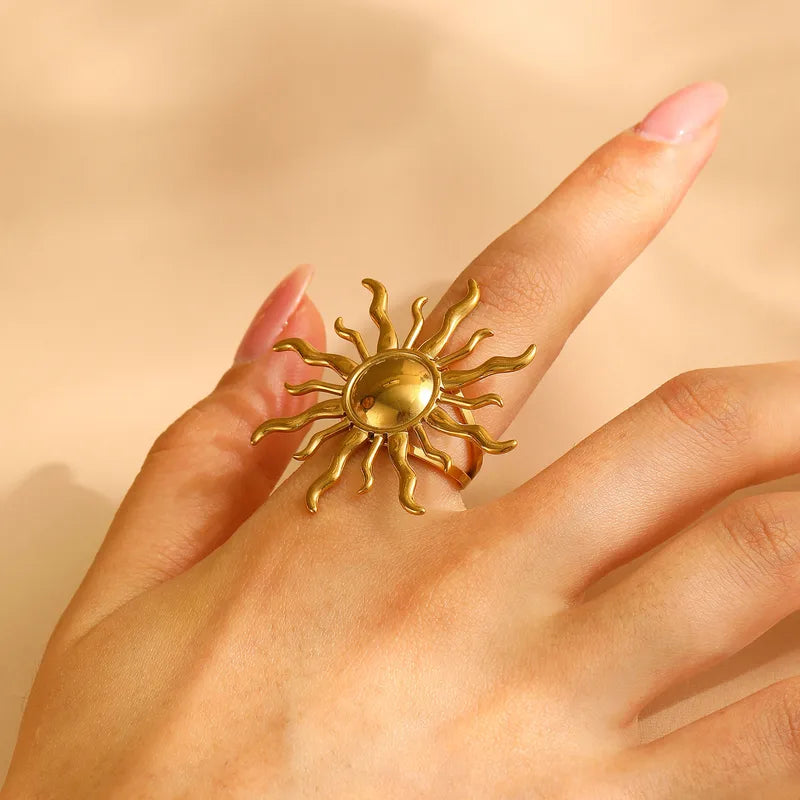 Anillo ajustable "Sun"