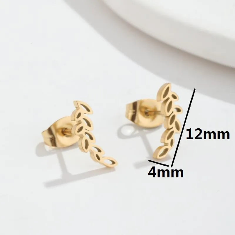 Aretes mini "Greca"