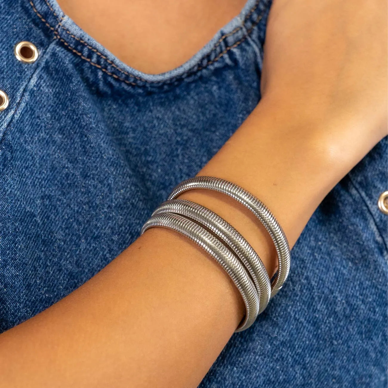 Pulsera "Patricia" Plateada