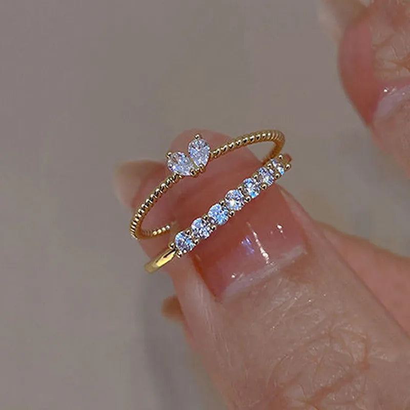 Anillo doble "Cos"