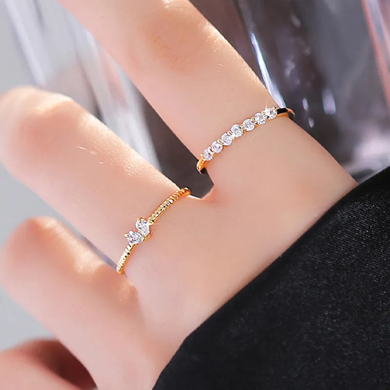 Anillo doble "Cos"