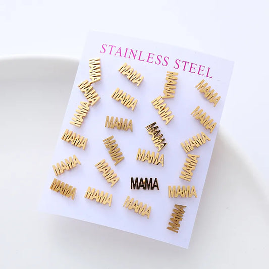 Aretes mini "Mamá"