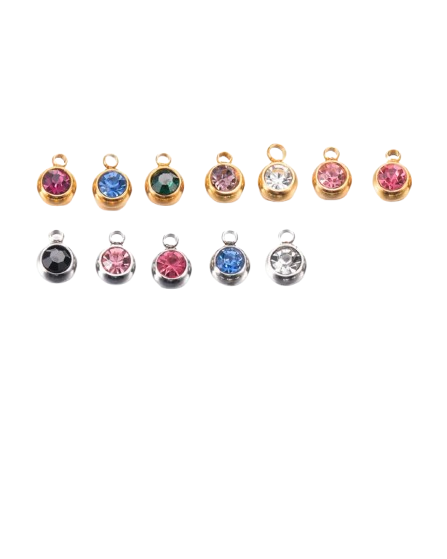 Charm piedras de colores