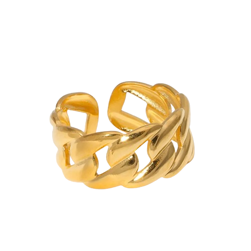 Anillo ajustable "Chain"