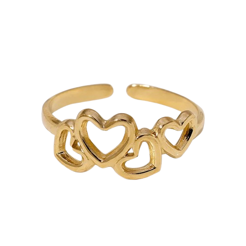 Anillo ajustable "Amour"