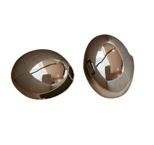 Aretes plateados "Justine"