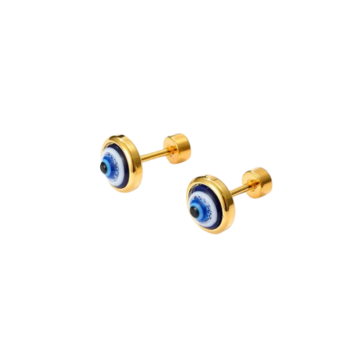 Aretes "Ojo turco"