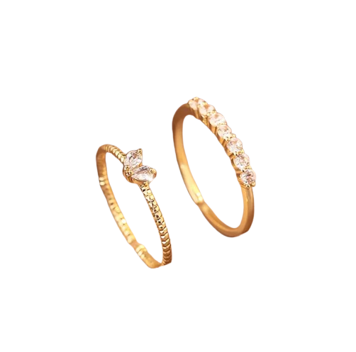 Anillo doble "Cos"