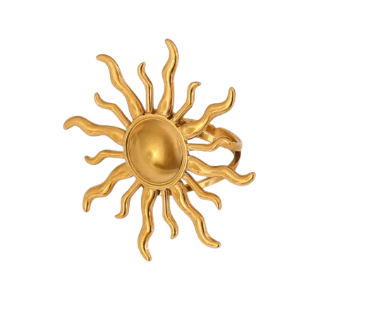 Anillo ajustable "Sun"
