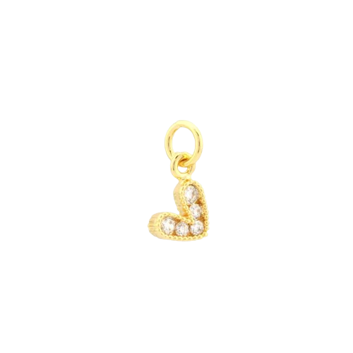 Charm Corazon brillante